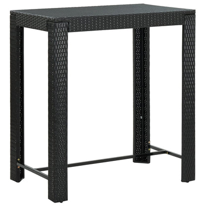 5-Delige Tuinbarset Met Kussens Poly Rattan 4