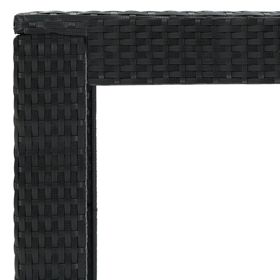 7-Delige Tuinbarset Met Kussens Poly Rattan 6