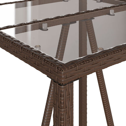 5-Delige Tuinbarset Met Kussens Poly Rattan 4