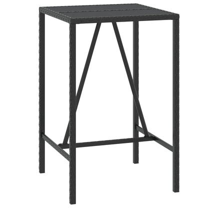 3-Delige Tuinbarset Met Kussens Poly Rattan 2