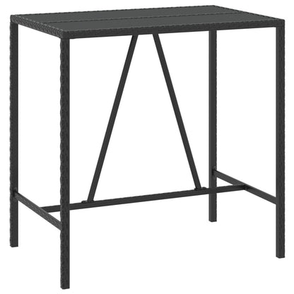 5-Delige Tuinbarset Met Kussens Poly Rattan 4