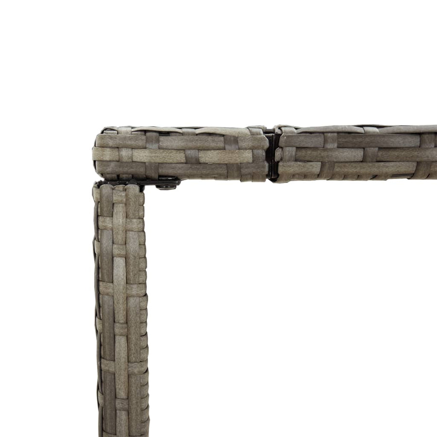 7-Delige Tuinbarset Met Kussens Poly Rattan 6