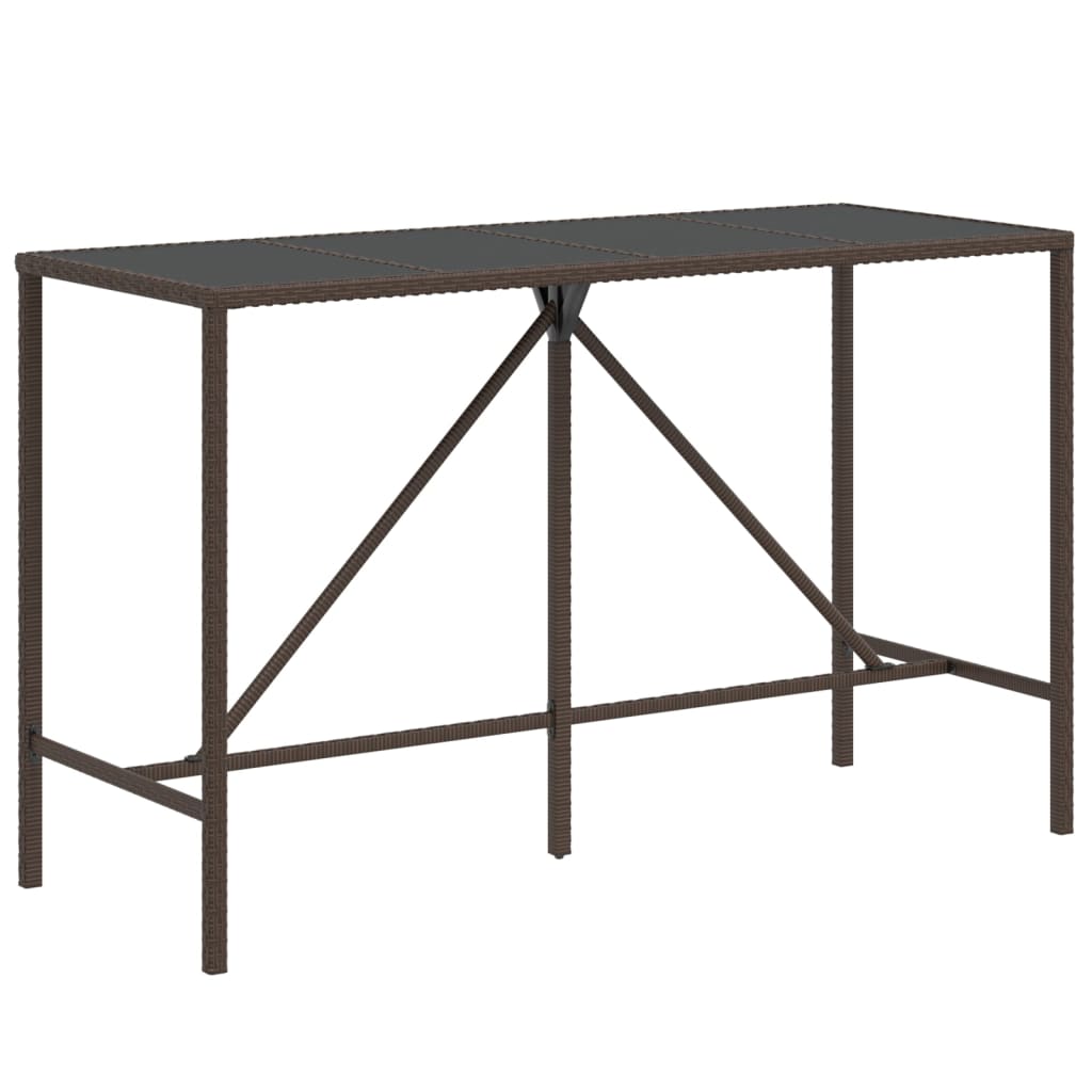 7-Delige Tuinbarset Met Kussens Poly Rattan 6