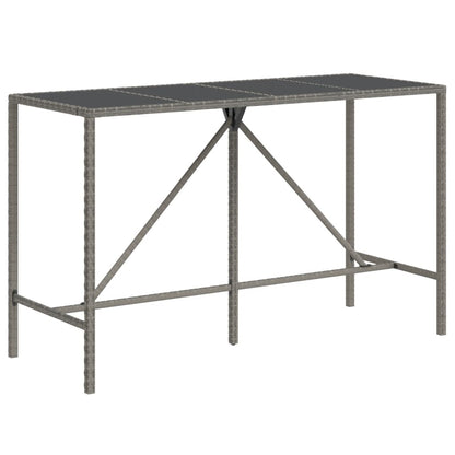 9-Delige Tuinbarset Met Kussens Poly Rattan 8