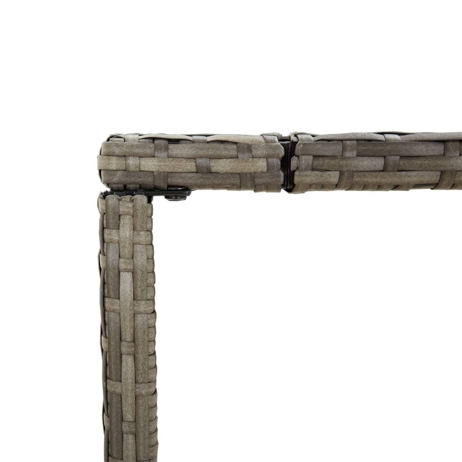 9-Delige Tuinbarset Met Kussens Poly Rattan 8