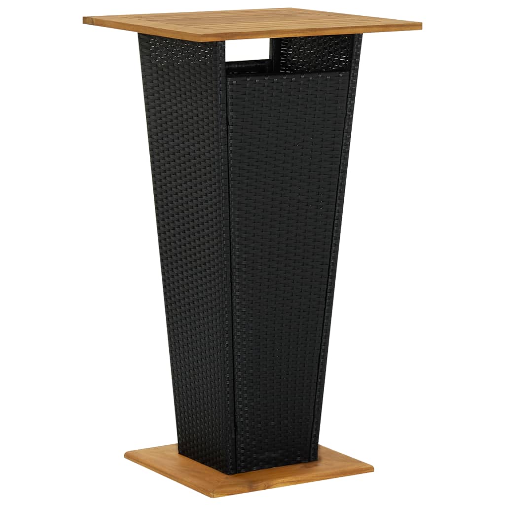 3-Delige Tuinbarset Met Kussens Poly Rattan 2