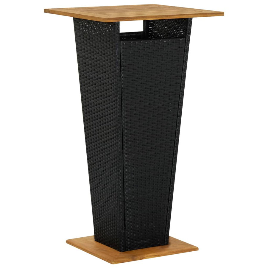 3-Delige Tuinbarset Met Kussens Poly Rattan 2