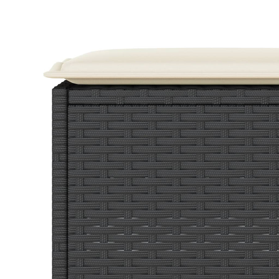 5-Delige Tuinbarset Met Kussens Poly Rattan 4