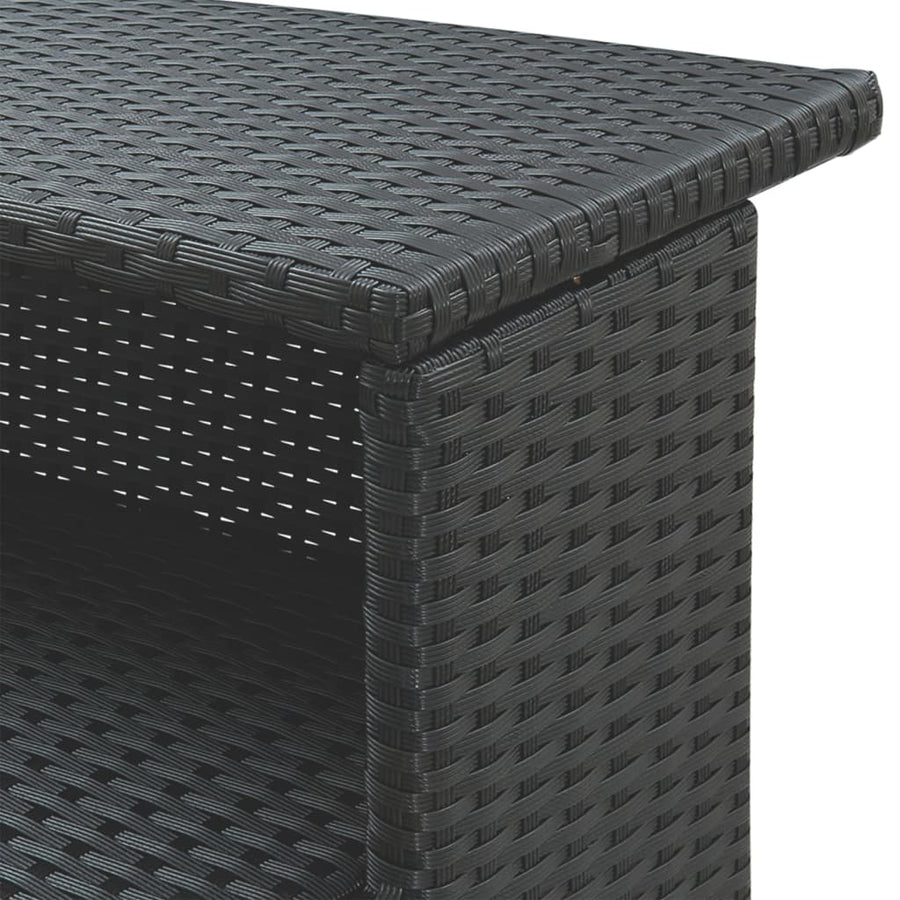 5-Delige Tuinbarset Met Kussens Poly Rattan 4