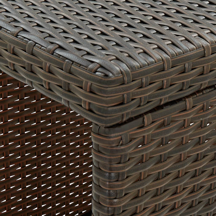 3-Delige Tuinbarset Met Kussens Poly 2