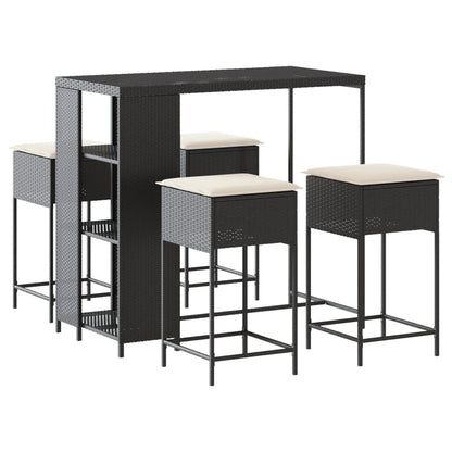 5-Delige Tuinbarset Met Kussens Poly 4