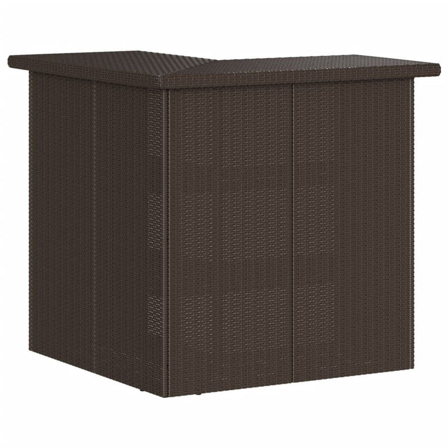5-Delige Tuinbarset Met Kussens Poly Rattan 4