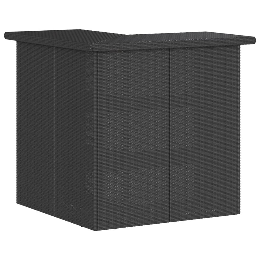 3-Delige Tuinbarset Met Kussens Poly Rattan 2