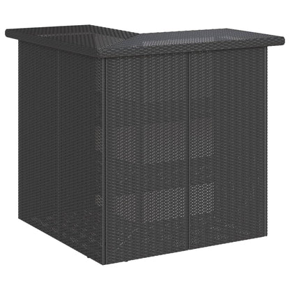 5-Delige Tuinbarset Met Kussens Poly Rattan 4
