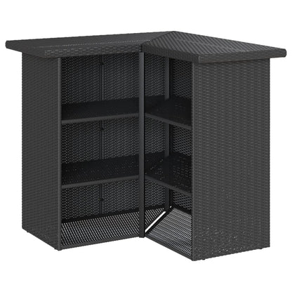 5-Delige Tuinbarset Met Kussens Poly Rattan 4