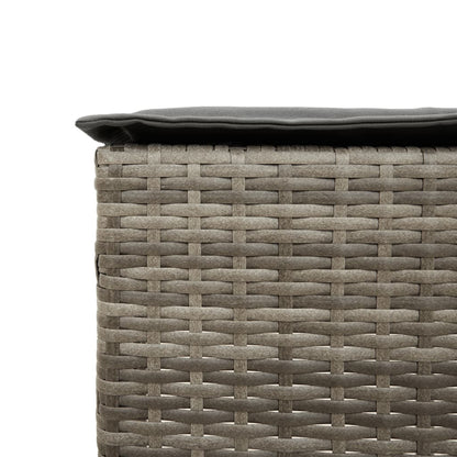 9-Delige Tuinbarset Met Kussens Poly Rattan 8