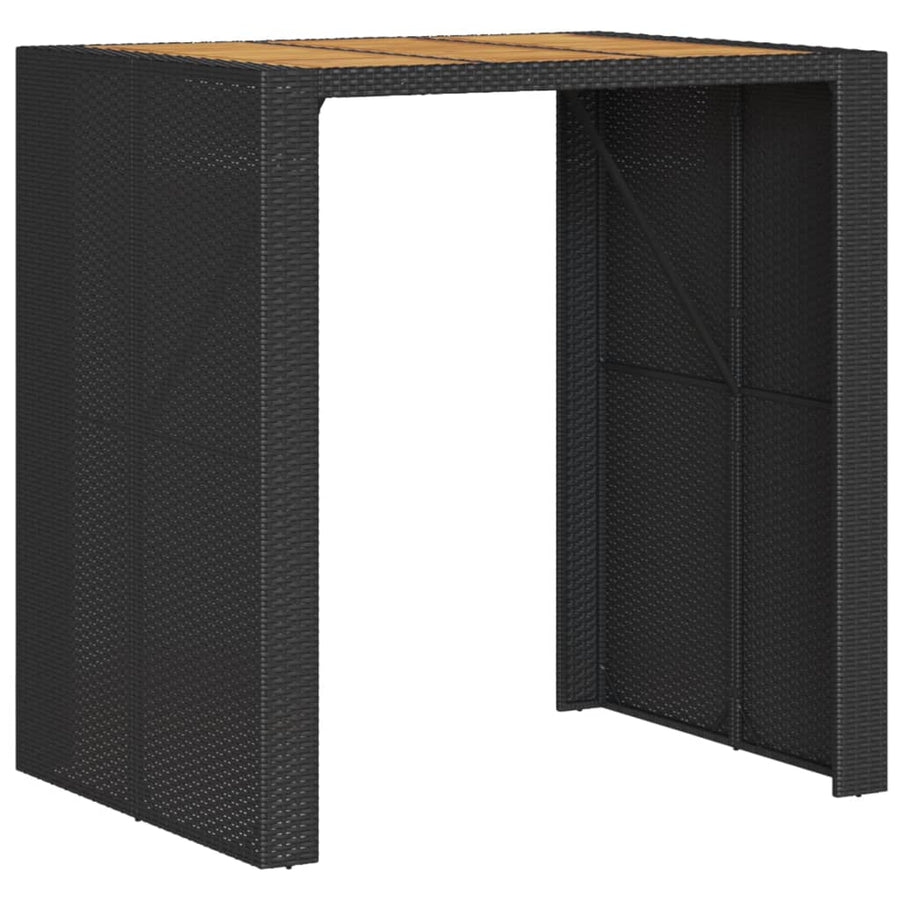 5-Delige Tuinbarset Met Kussens Poly Rattan 4