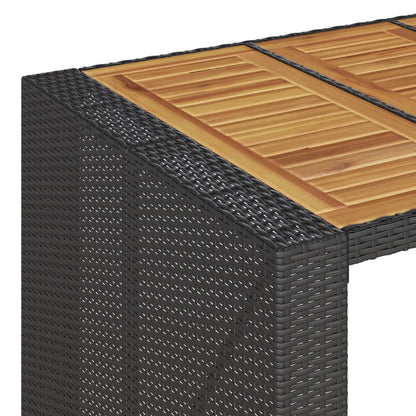 5-Delige Tuinbarset Met Kussens Poly Rattan 4