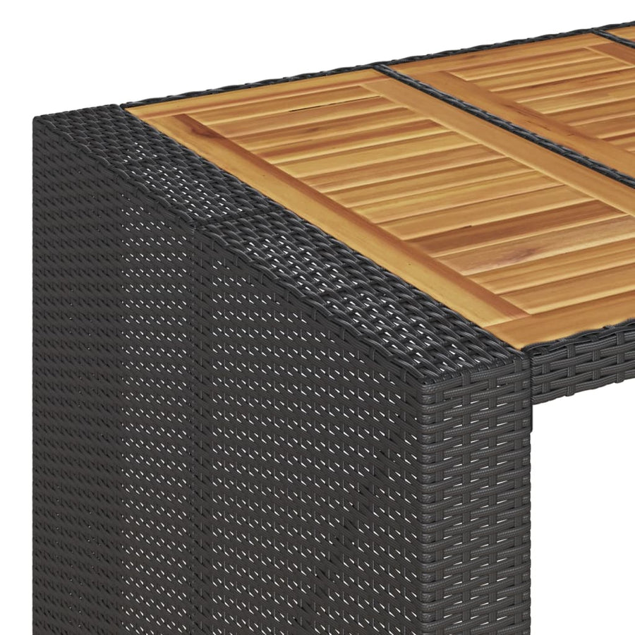 5-Delige Tuinbarset Met Kussens Poly Rattan 4