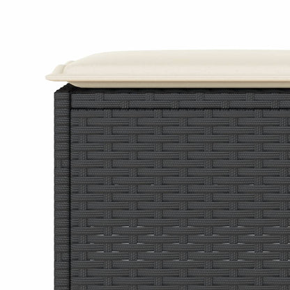 9-Delige Tuinbarset Met Kussens Poly Rattan 8