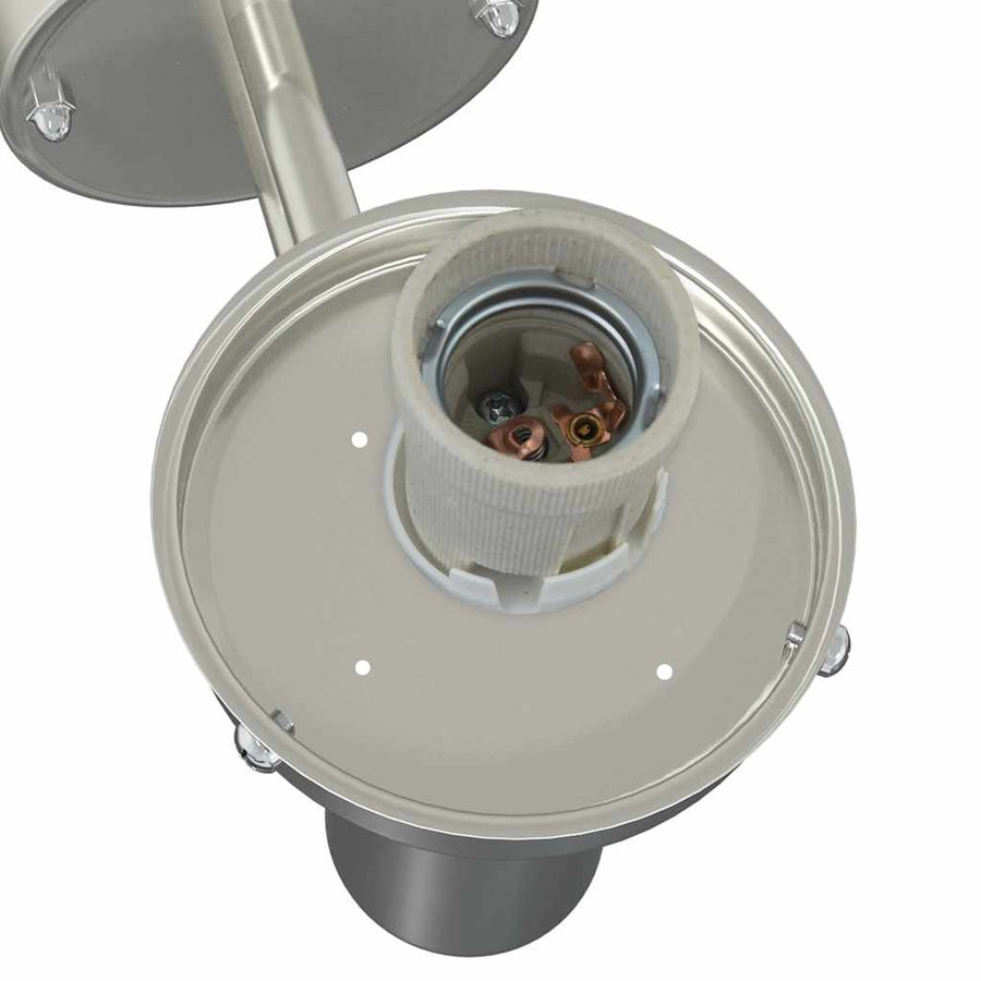 Buiten Wandlamp Zilver 28 x 25 x 38 cm