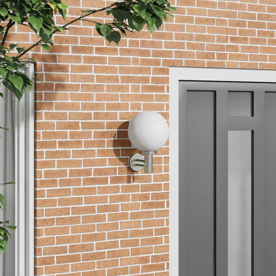 Buiten Wandlamp Zilver 28 x 25 x 38 cm