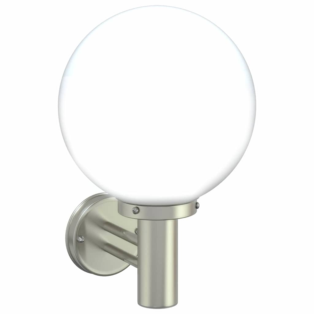 Buiten Wandlamp Zilver 28 x 25 x 38 cm