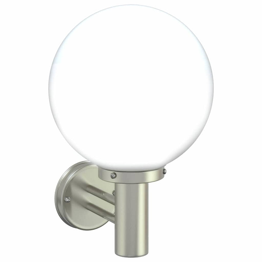 Buiten Wandlamp Zilver 28 x 25 x 38 cm