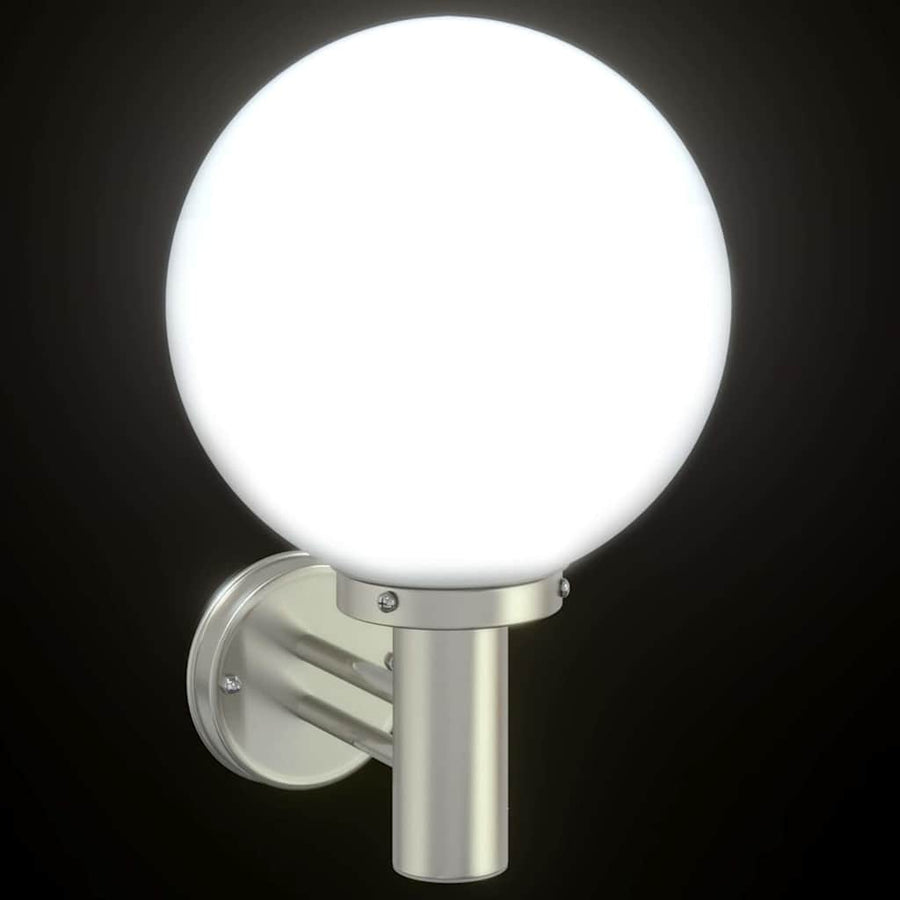 Buiten Wandlamp Zilver 28 x 25 x 38 cm