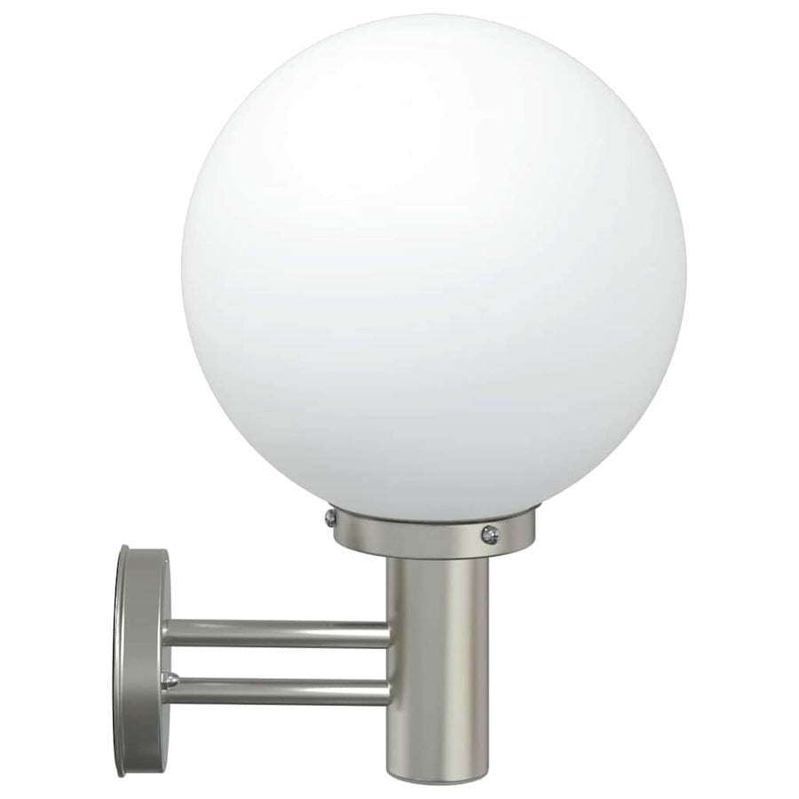 Buiten Wandlamp Zilver 28 x 25 x 38 cm