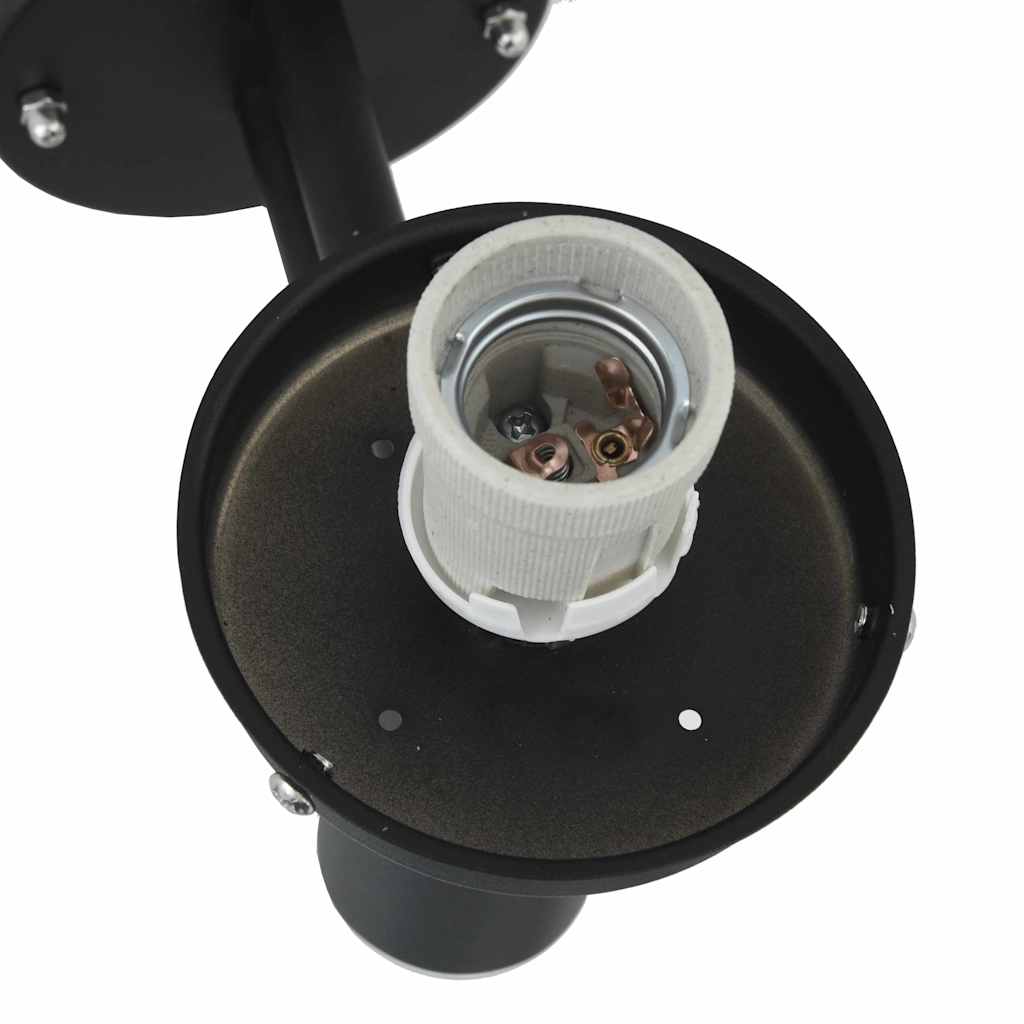 Buiten Wandlamp Zwart 28 x 25 x 38 cm