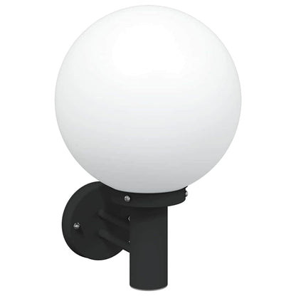 Buiten Wandlamp Zwart 28 x 25 x 38 cm