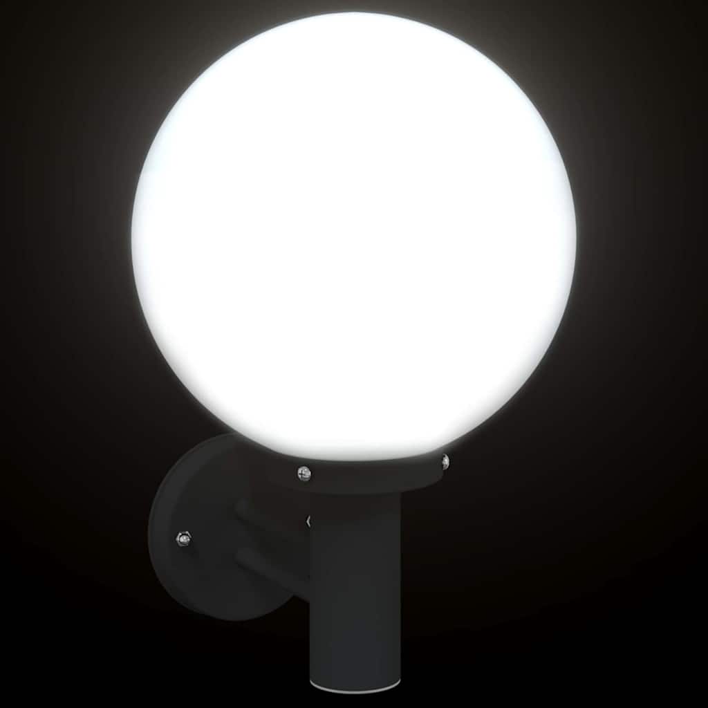 Buiten Wandlamp Zwart 28 x 25 x 38 cm