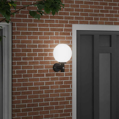 Buiten Wandlamp Zwart 28 x 25 x 38 cm
