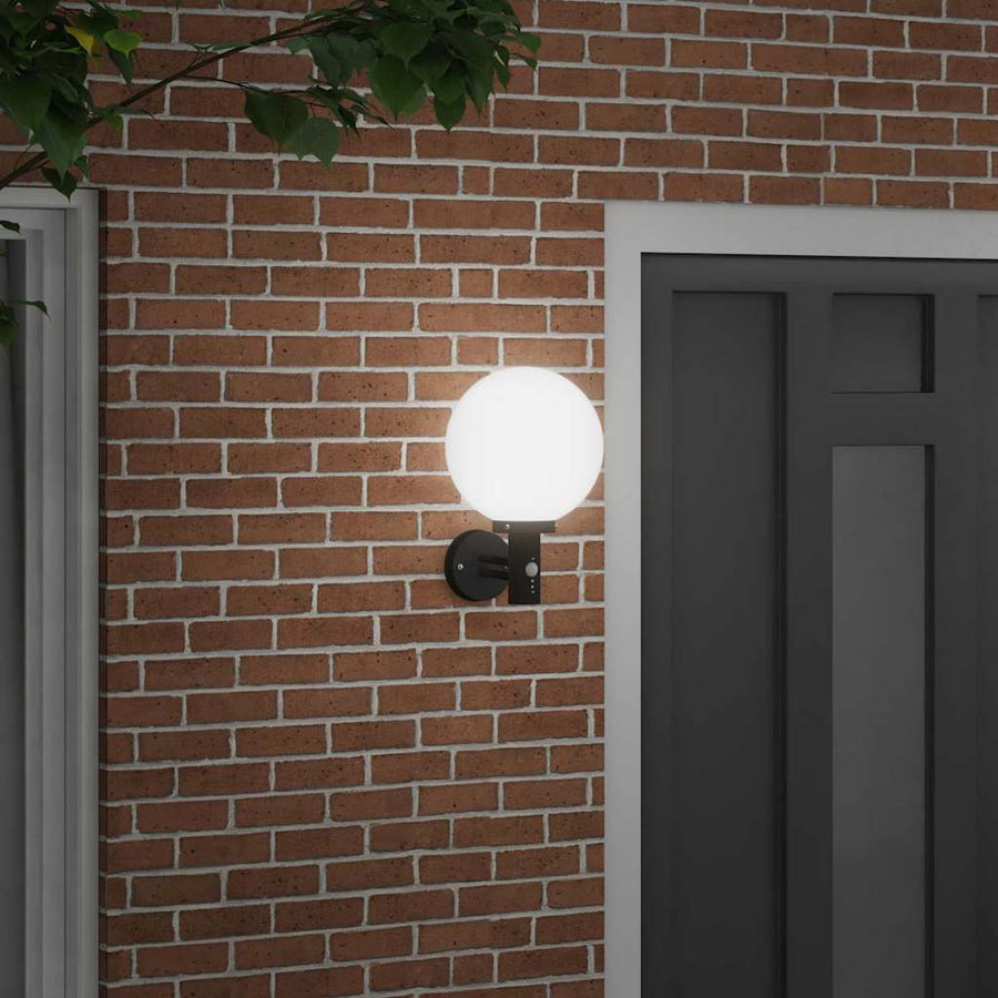 Buiten Wandlamp Zwart 28 x 25 x 38 cm