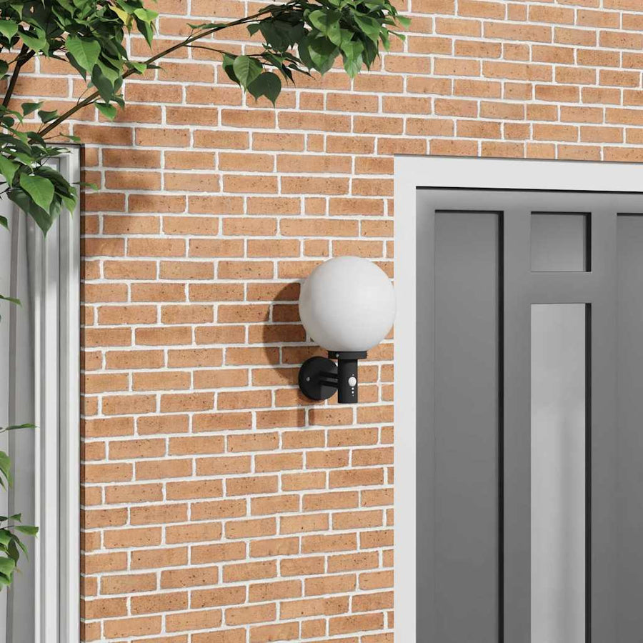 Buiten Wandlamp Zwart 28 x 25 x 38 cm