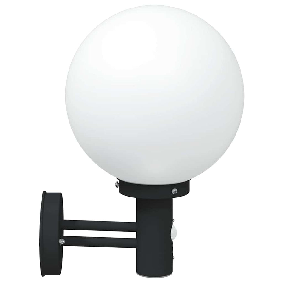 Buiten Wandlamp Zwart 28 x 25 x 38 cm