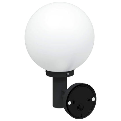 Buiten Wandlamp 2 pcs Zwart 28 x 25 x 38 cm