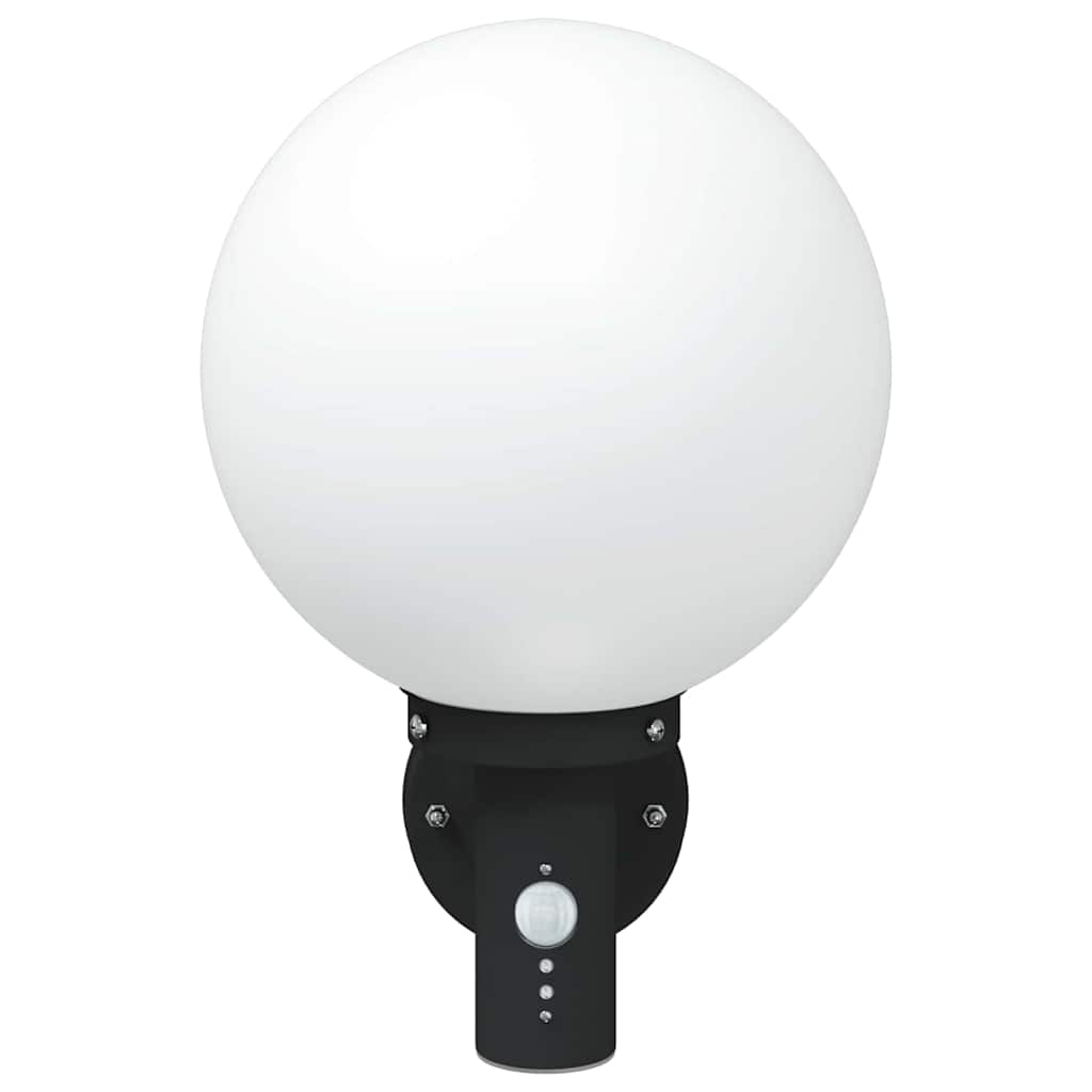 Buiten Wandlamp 2 pcs Zwart 28 x 25 x 38 cm