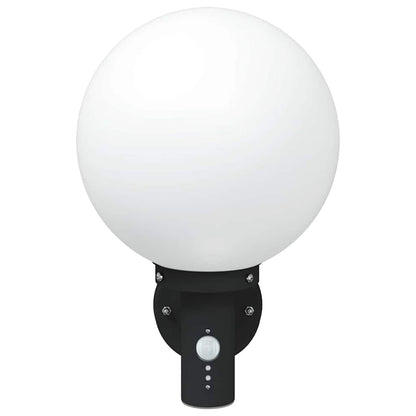 Buiten Wandlamp 2 pcs Zwart 28 x 25 x 38 cm