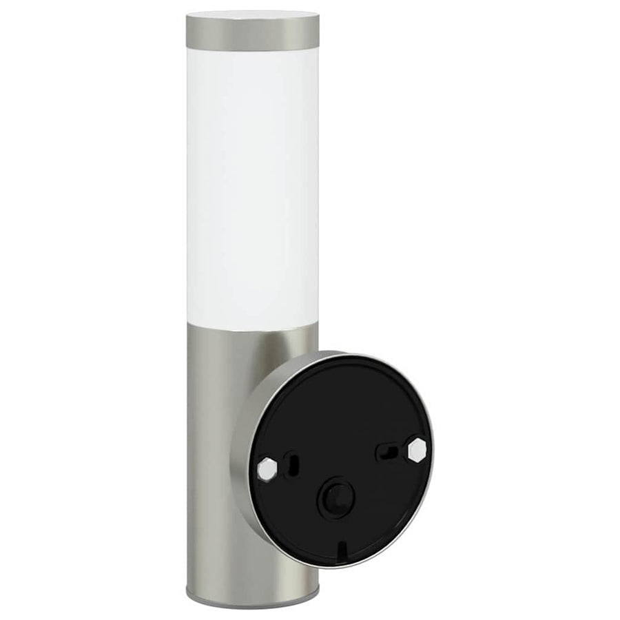 Buiten Wandlamp Zilver 15 x 7,5 x 33 cm