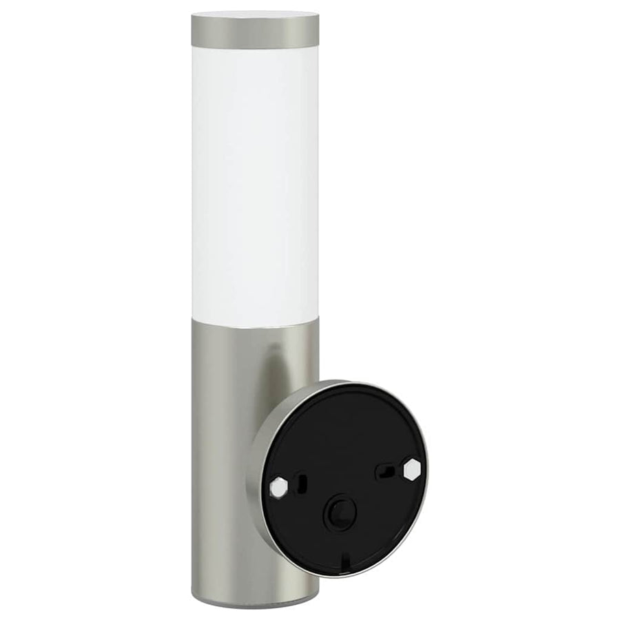 Buiten Wandlamp 2 pcs Zilver 15 x 7,5 x 33 cm