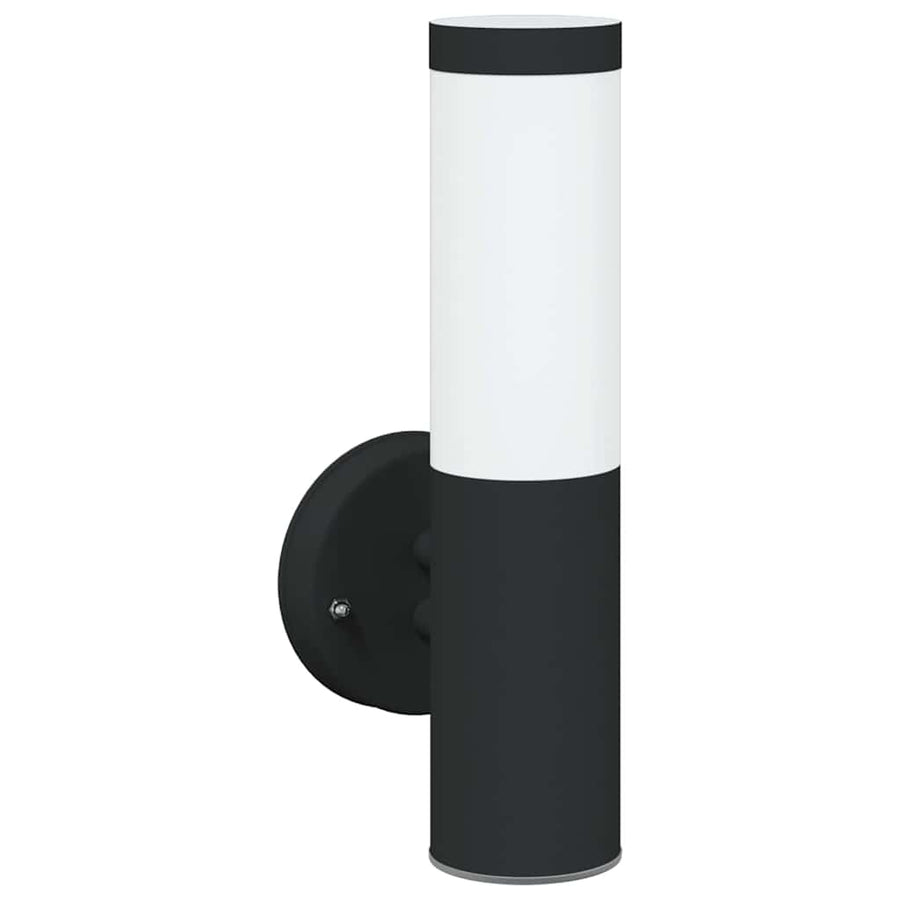 Buiten Wandlamp Zwart 15 x 7,5 x 33 cm