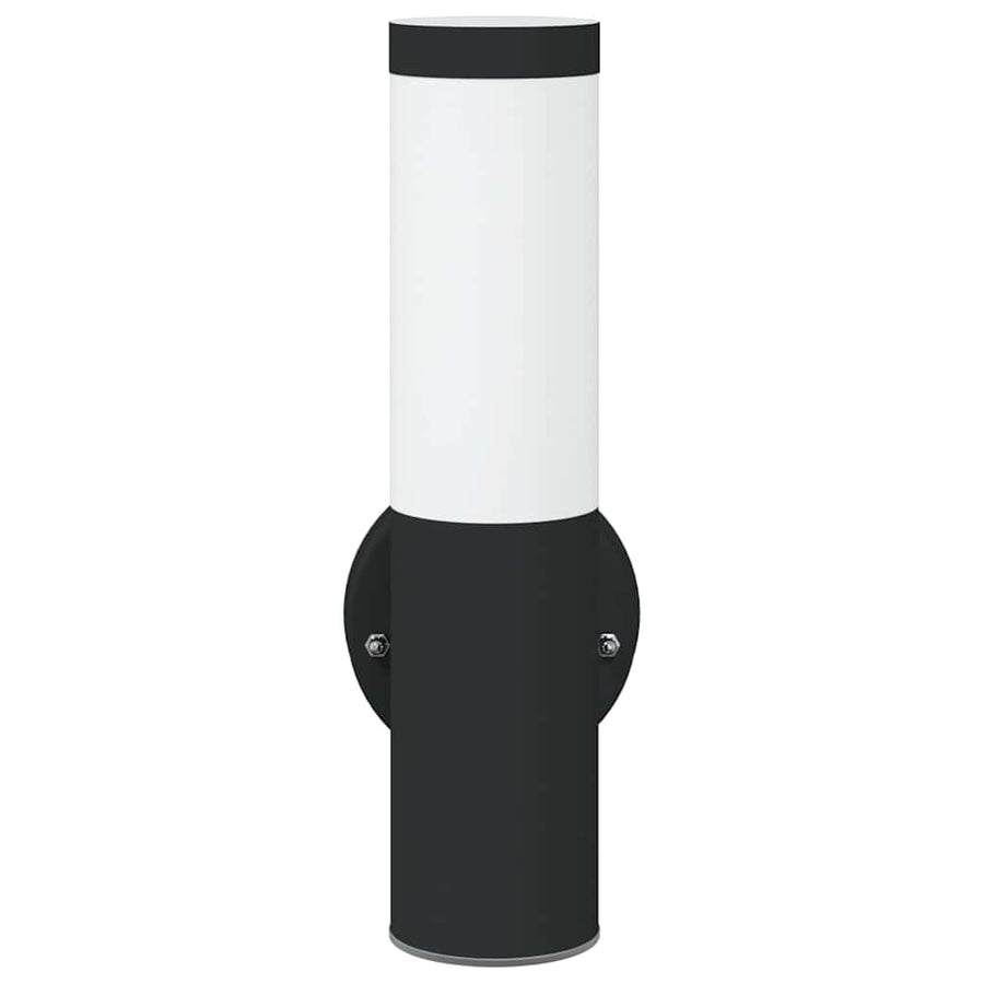 Buiten Wandlamp Zwart 15 x 7,5 x 33 cm
