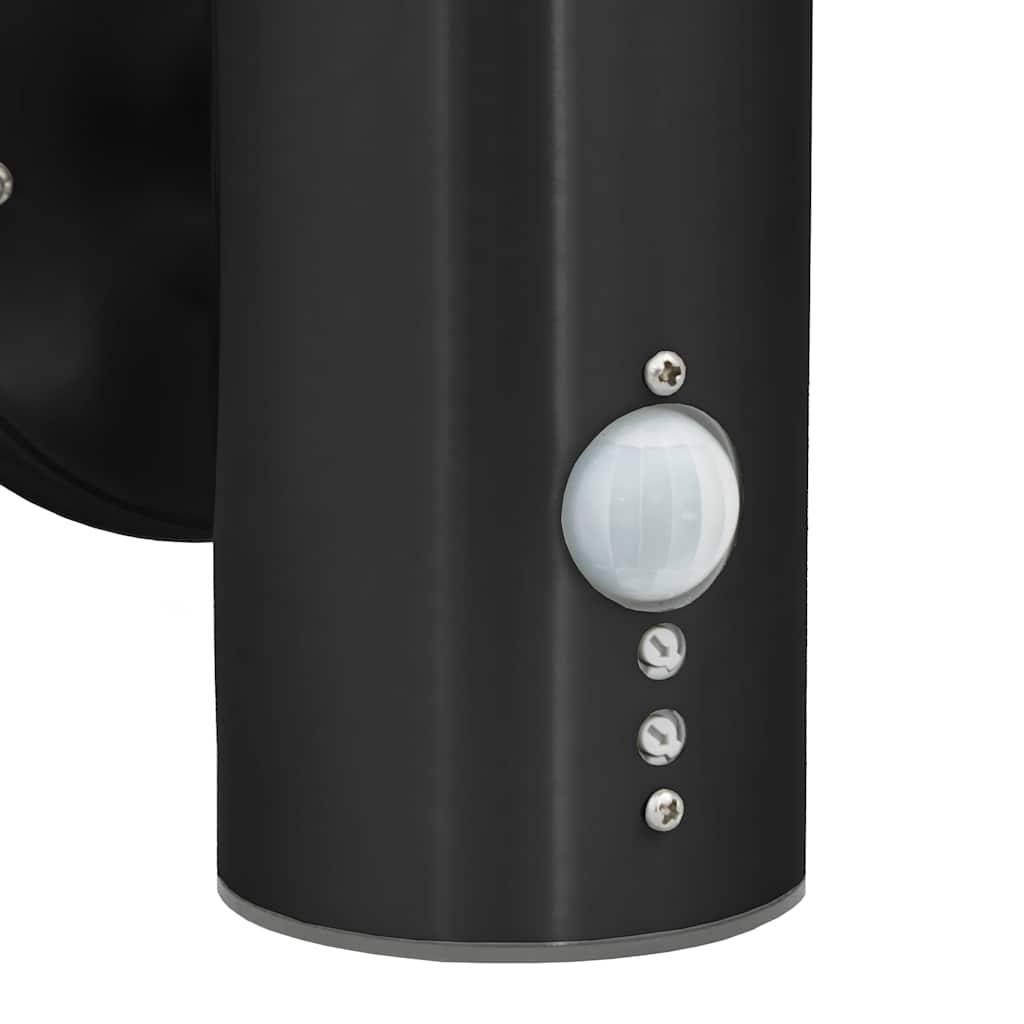 Buiten Wandlamp Zwart 15 x 7,5 x 33 cm