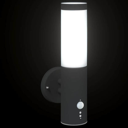 Buiten Wandlamp Zwart 15 x 7,5 x 33 cm