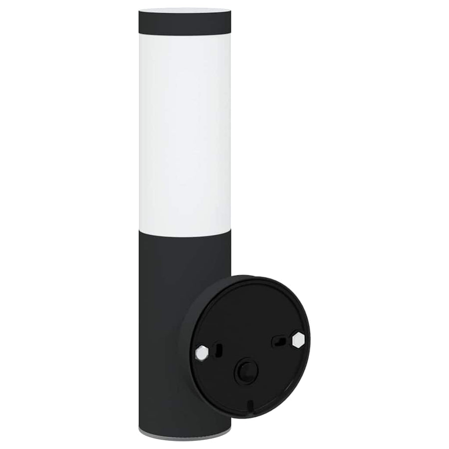 Buiten Wandlamp 2 pcs Zwart 15 x 7,5 x 33 cm