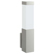 Buiten Wandlamp Zilver 10.5 x 6 x 33 cm