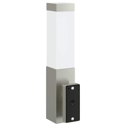 Buiten Wandlamp Zilver 10.5 x 6 x 33 cm
