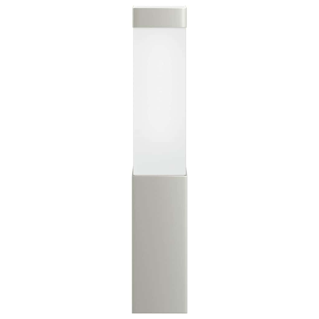 Buiten Wandlamp Zilver 10.5 x 6 x 33 cm